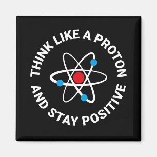 Aimant Pensez à un proton et restez positif