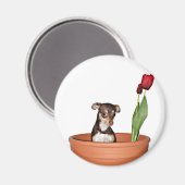 Aimant pensez au printemps ! (Recto/Verso)