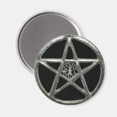 Aimant Pentacle Arbre De Vie (Recto/Verso)