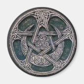 Aimant pentacle céleste (Devant)
