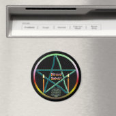 Aimant Pentacle Imbolc (In Situ (Lave-vaisselle))