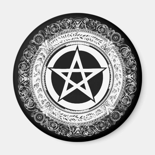 Aimant Pentacle ordonné (Devant)