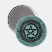 Aimant Pentacle ordonné (Recto/Verso)