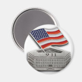 AIMANT PENTAGON USA FLAG (Recto/Verso)