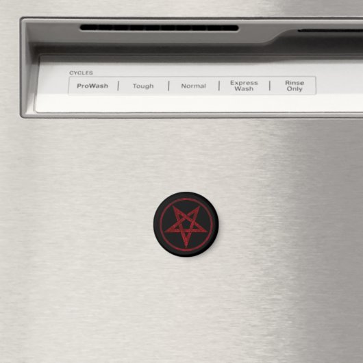 Aimant Pentagram Red Devil (In Situ (Lave-vaisselle))