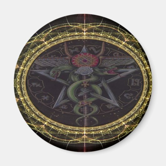 Aimant Pentagramme (Devant)