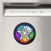 Aimant pentagramme du Wiccan (In Situ (Lave-vaisselle))