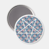 Aimant pentagramme hologramme (Recto/Verso)