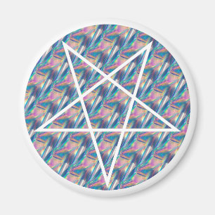Aimant pentagramme hologramme