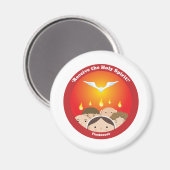 Aimant Pentecôte Saint-Esprit (Recto/Verso)