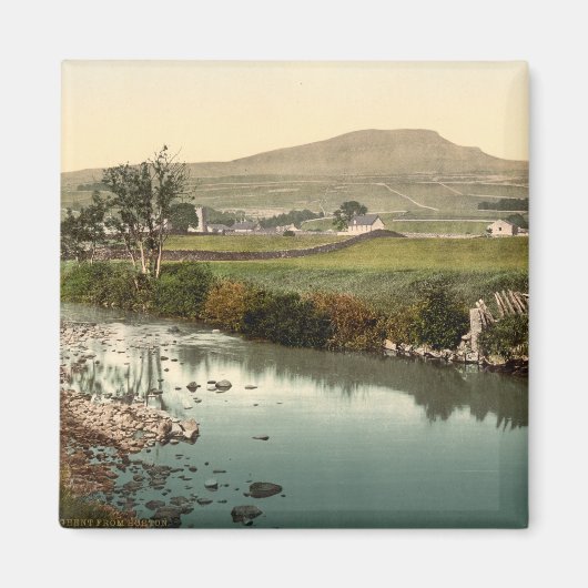Aimant Penyghent, Yorkshire, Angleterre (Devant)