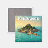 Aimant Penzance St Michael’s Mount England Travel (Recto/Verso)