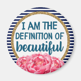 Aimant Peonies Définition de Belle Encouragement