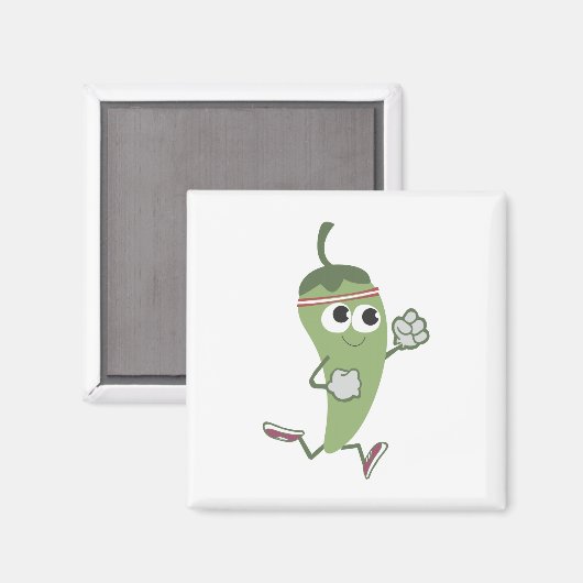 Aimant Pepper Runner Chili (Recto/Verso)