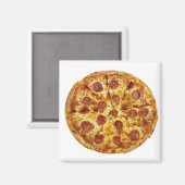 Aimant Pepperoni Pizza (Recto/Verso)