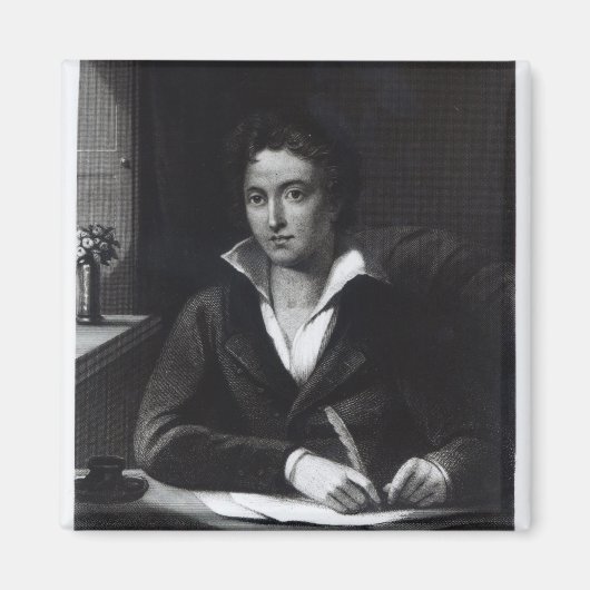 Aimant Percy Bysshe Shelley, gravée par William Holl (Devant)