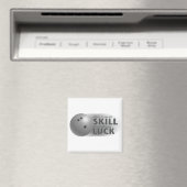 Aimant Perdre la compétence gagner la chance Bowling Grey (In Situ (Lave-vaisselle))