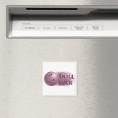 Aimant Perdre la compétence gagner la chance Bowling rose (In Situ (Lave-vaisselle))