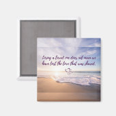 Aimant Perdre un être aimé (Recto/Verso)