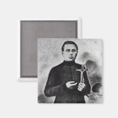 Aimant Père Damien (Recto/Verso)