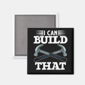 Aimant Père Handyman Humour de menuisier (Recto/Verso)