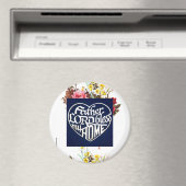 Aimant Père LORD bénisse ma maison (In Situ (Lave-vaisselle))