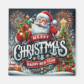 Aimant Père Noël (Devant)