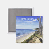 Aimant Père Noël Barbara Montecito California Butterfly B (Recto/Verso)