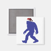 Aimant Père Noël-Bigfoot (Recto/Verso)