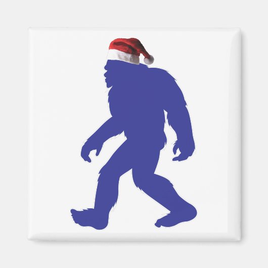 Aimant Père Noël-Bigfoot (Devant)