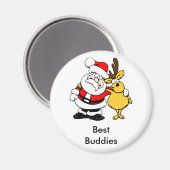 Aimant Père Noël Buddy (Recto/Verso)