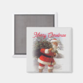 Aimant Père Noël classique (Recto/Verso)