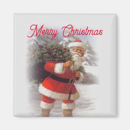 Aimant Père Noël classique (Devant)