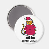 Aimant Père Noël Claws Tiger (Recto/Verso)