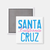 Aimant Père Noël Cruz Californie (Recto/Verso)