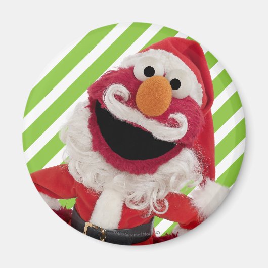 Aimant Père Noël Elmo (Devant)