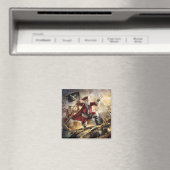 Aimant père Noël est un pirate (In Situ (Lave-vaisselle))