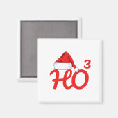 Aimant Père Noël Ho Cube Noël (Recto/Verso)