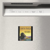 Aimant Père Noël Maria (In Situ (Lave-vaisselle))