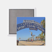 Aimant Père Noël Monica Pier (Recto/Verso)