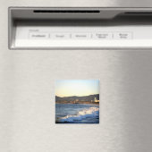 Aimant Père Noël Monica Pier vue de Venice Beach (In Situ (Lave-vaisselle))