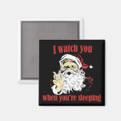 Aimant Père Noël Montres que vous dormez (Recto/Verso)