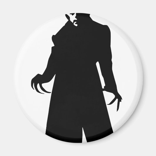 Aimant père Noël nosferatu (Devant)