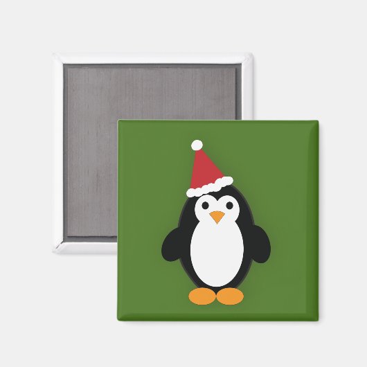 Aimant Père Noël Penguin (Recto/Verso)