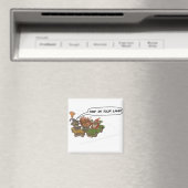 Aimant Père Noël reste dans votre file noël (In Situ (Lave-vaisselle))