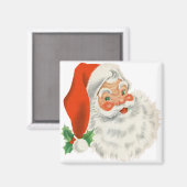 Aimant Père Noël rétro (Recto/Verso)
