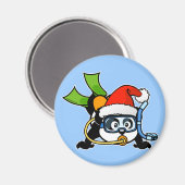 Aimant Père Noël Scuba Panda (Recto/Verso)