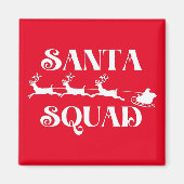Aimant Père Noël Squad Noël (Devant)