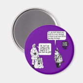 AIMANT PÈRE NOËL TOUCH MON JUNK TSA (Recto/Verso)