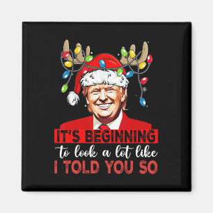 Aimant Père Noël Trump Commence À Ressembler Beaucoup À C